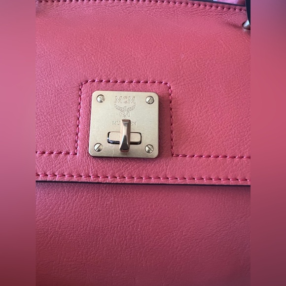 MCM 2 Way Satchel - Picture 8 of 15